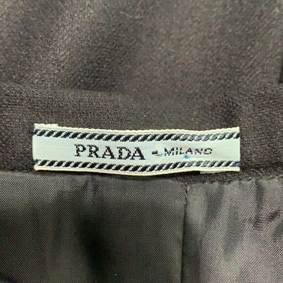 Prada navy pencil skirt - Picture 7 of 8